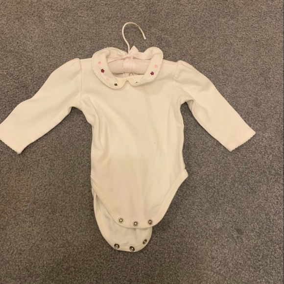 First Moments Layette Baby Girl Overall Set. Infant 3-6 month. - Picture 5 of 8